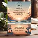 Search for hawaiian beach wedding invitations Coastal