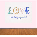 Search for a a slogans canvas prints Typography