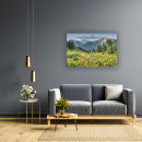 Search for wildflower canvas prints Rocky mountains