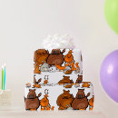 Search for woodland creatures wrapping paper Hedgehog