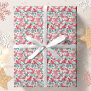 Search for red bird wrapping paper Cute