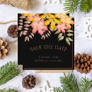 Search for fall leaves save the dates Autumn