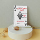 Search for family game night invitations Poker