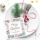 Recherche de noël vert serviettes Verdure