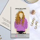 Recherche de cheveux blonds cartes visite Pour elle