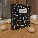 Search for funny recipe binders Black