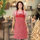 Search for white dots aprons Retro