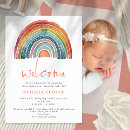 Search for rainbow birth announcement cards Gender neutral