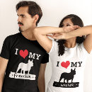 Search for french bulldog tshirts Silhouette