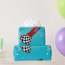 Search for rocket ship wrapping paper Blast off
