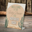 Search for cactus baby shower signs Gender neutral