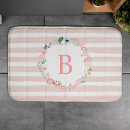 Search for floral bath mats Wreath