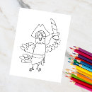Recherche de perroquet pirate cartes postales Enfants