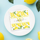 Recherche de motif citrons serviettes Pour elle