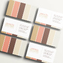 Search for mocha business cards Colourful