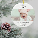 Search for granddaughters first ornaments Grandma