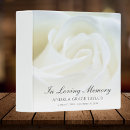 Search for memorial remembrance book binders Funeral