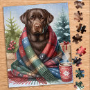Search for chocolate labrador puzzles Pet