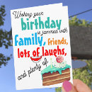 Recherche de police birthday cards Gâteau d'anniversaire
