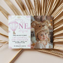 Search for girl teddy bear birthday invitations We can bearly wait
