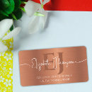 Search for copper metallic return address labels Luxury