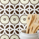 Search for brown and white pattern tiles Modern
