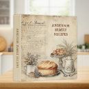Search for vintage recipe binders Kitchen