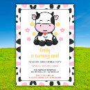 Search for cartoon farm animals invitations Girl