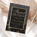 Recherche de faux gold glitter invitations Elegant