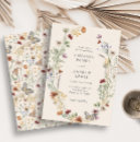 Search for orange and purple wedding invitations Watercolor floral