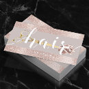 Search for glitter border business cards Hair stylist