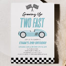 Recherche de racecar invitations Deux rapides