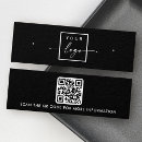Recherche de arrière plan simple cartes visite Code qr