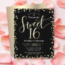 Search for chic sweet 16 invitations Modern sweet sixteen