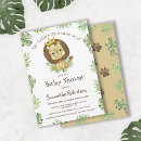 Search for lion king baby shower invitations Wild one