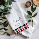 Search for monogram christmas tea towels Farmhouse