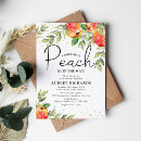 Search for sweet as a peach invitations Mother to be