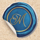 Search for teal blue seals envelope seals Gold