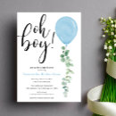 Search for trendy baby boy shower invitations Spring summer fall winter