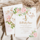 Search for 1st birthday baby girl shower invitations Gold