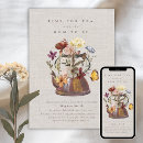 Search for fall time invitations Watercolor floral