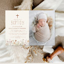 Search for boho floral christening invitations Wildflowers
