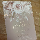 Recherche de dusty rose wedding invitations Floral