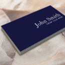 Search for navy blue business cards Minimalist