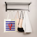 Search for red white and blue striped bags Stripes