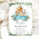 Search for greenery eucalyptus baby shower invitations Whimsical