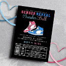 Search for pink sneakers invitations Boy or girl
