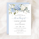 Recherche de blue hydrangea mariage invitations De élégante