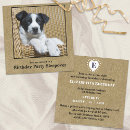 Search for dog square invitations Celebration