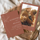 Search for orange floral invitations Bohemian